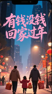 有钱没钱回家过年