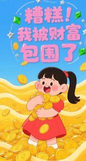 糟糕，我被财富包围了