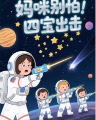 妈咪别怕四宝出击
