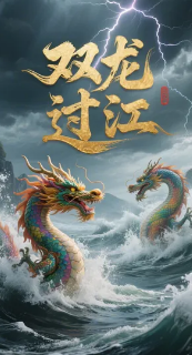双龙过江
